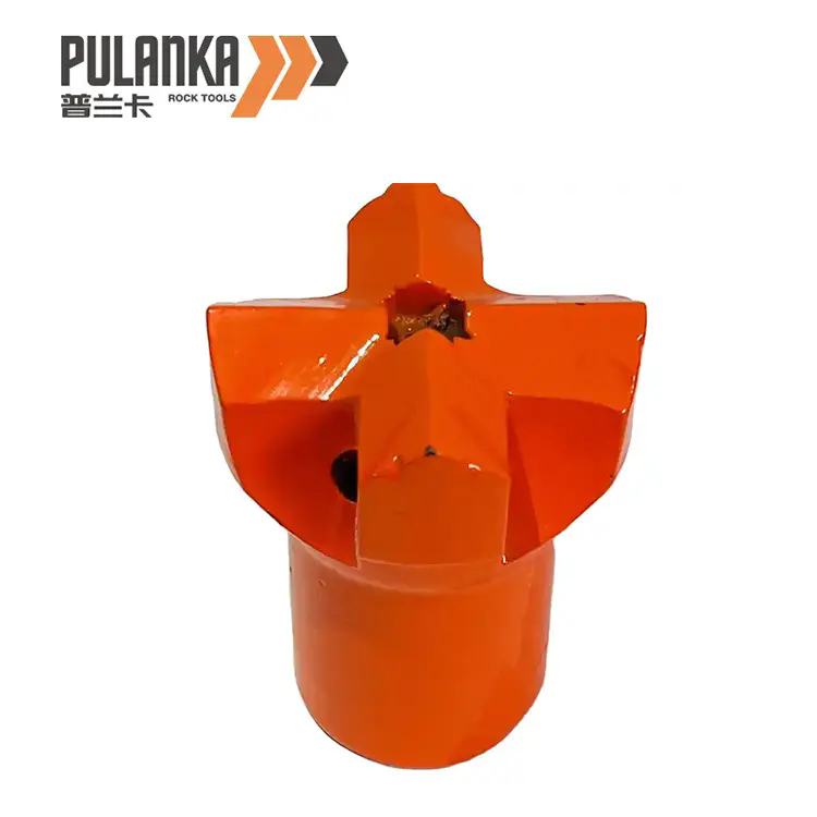 In che modo i bit incrociati in thread migliorano le prestazioni di perforazione rocciosa?