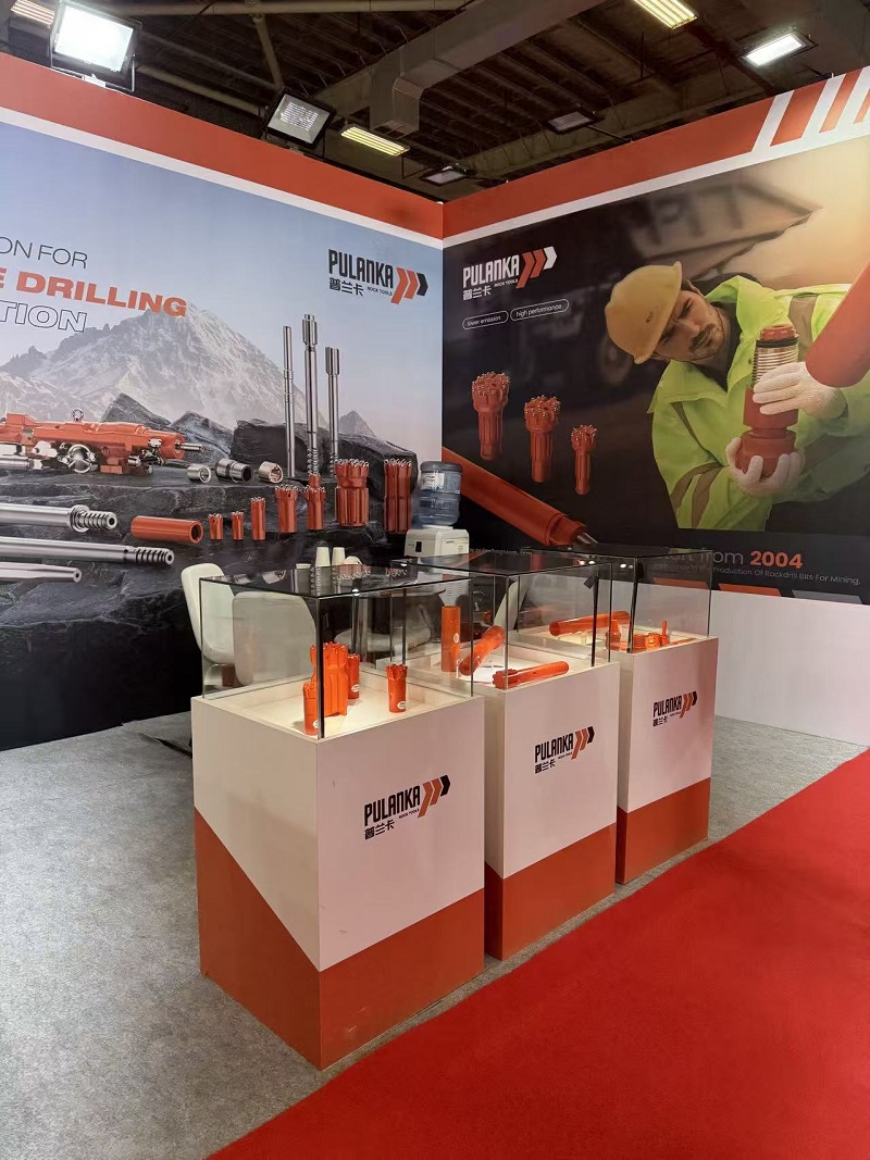 Gli utensili da roccia Zhejiang Pulanka brillano alla Mining Turkey 2026
